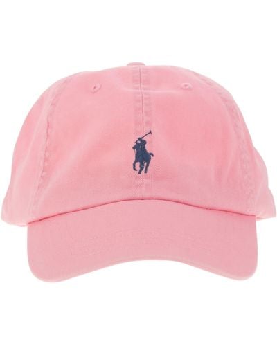 Polo Ralph Lauren Cotton Chino Hat - Roze