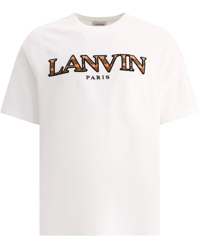 Lanvin Classic Curb T -Shirt - Blanc