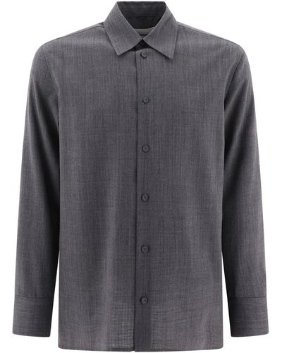 Jil Sander Wool Shirt - Gray