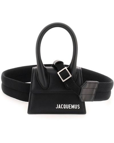 Jacquemus Le chiquito mini bolsa - Negro