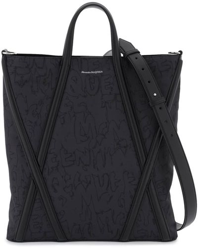 Alexander McQueen Harness Tote Bag - Black