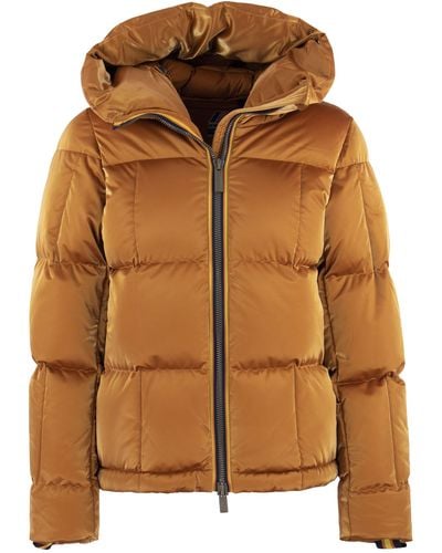 K-Way Brielin chaqueta con capucha - Marrón