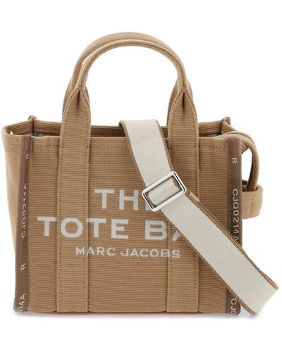 Marc Jacobs Borsa The Jacquard Small Tote Bag - Metallizzato