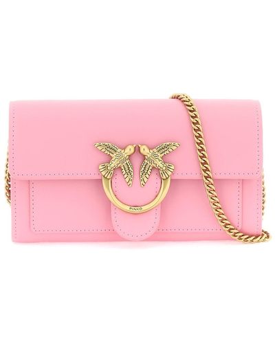 Pinko Love Bag Simply Crossbody Bag - Pink