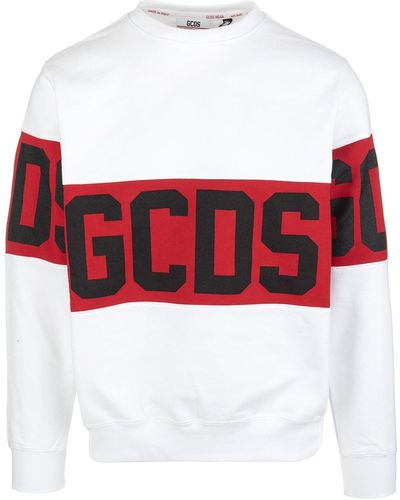 Gcds Logo Sweatshirt - Rood