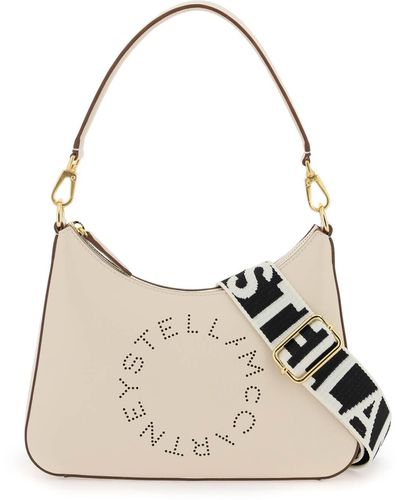Stella McCartney Stella Mc Cartney Bolsa de hombro de logotipo pequeño - Neutro