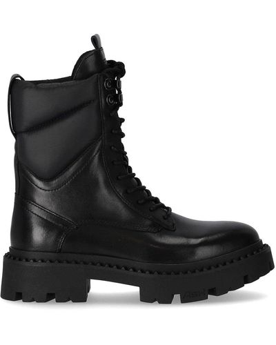 Ash Gotta Combat Boot - Black