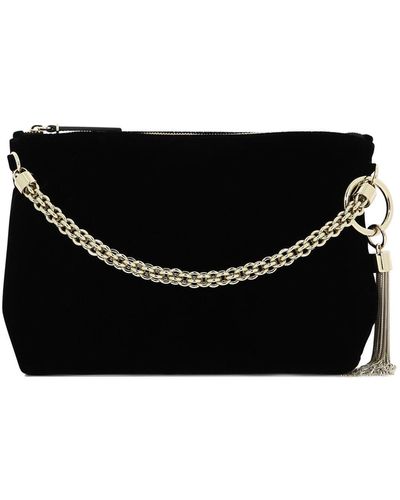 Jimmy Choo "Callie" Clutch - Negro