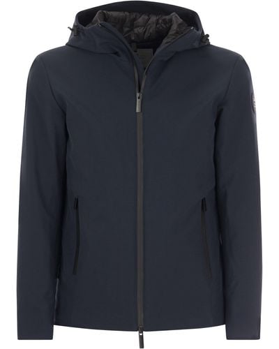 Woolrich Giacca softshell di Pacific - Blu