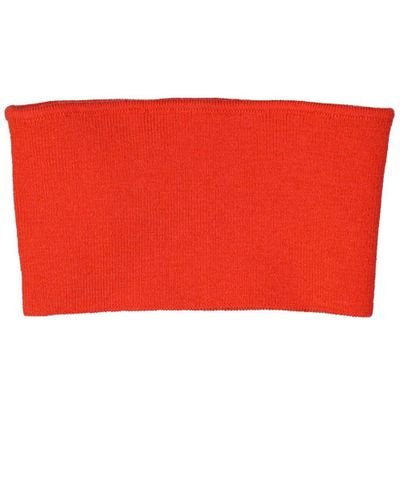 Sportmax Sale Wool Scarf - Red