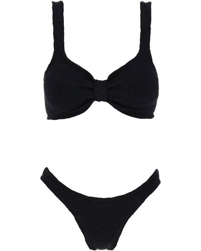 Hunza G Bonnie Bikini Set - Zwart