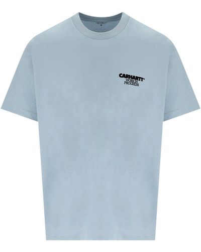 Carhartt S/S Enten Misty Sky T -Shirt - Blau