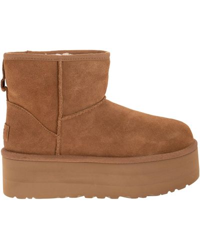 UGG Classic Mini Platform - Ankle Boot With Platform - Brown