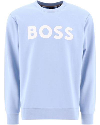 BOSS "Soleri" Sweatshirt - Blau