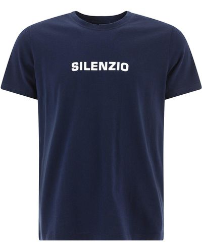 Aspesi Erwartungen zum Schweigen von T -Shirt - Azul