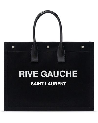 Saint Laurent Rive Gauche Tote Tasche - Schwarz