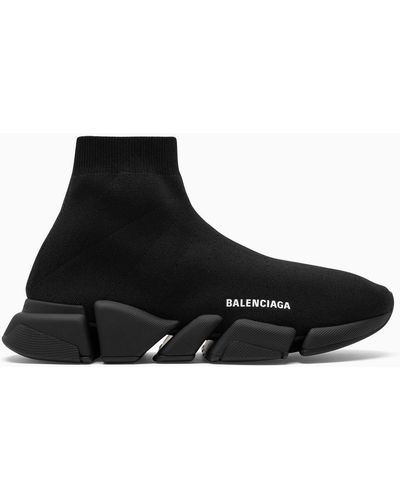 Balenciaga Black Recycling -netzgeschwindigkeit 2,0 Sneaker - Zwart