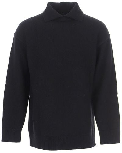 Jil Sander Arca Wool Sweater - Blauw