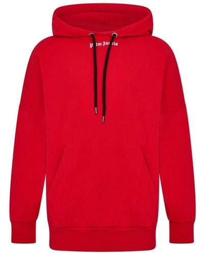 Palm Angels PMBB036C99FLE001 2501 Red Hoodie - Rot