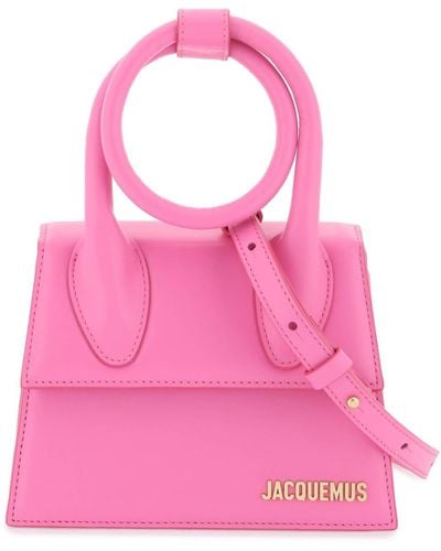 Jacquemus Le Chiquito Noeud Bag - Pink