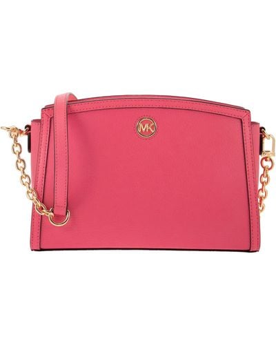 Michael Kors Chantal - Shoulder Bag With Logo - Pink
