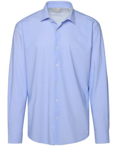 Brian Dales Light Recycled Nylon Blend Shirt - Blue