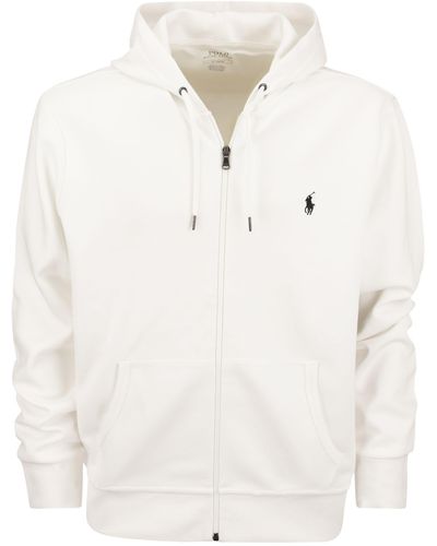 Polo Ralph Lauren Kapuzen -Sweatshirt - Weiß