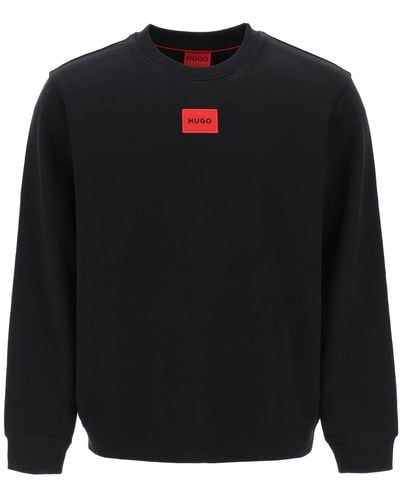 HUGO Diragol Light Sweatshirt - Zwart