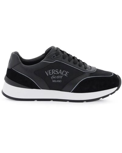 Versace Milano Sneakers - Zwart