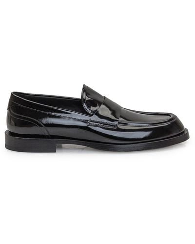 Dolce & Gabbana Lederen Loafers - Zwart