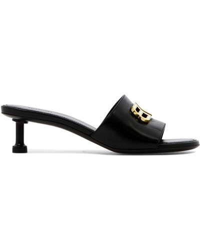 Balenciaga Groupie Sandals - Schwarz