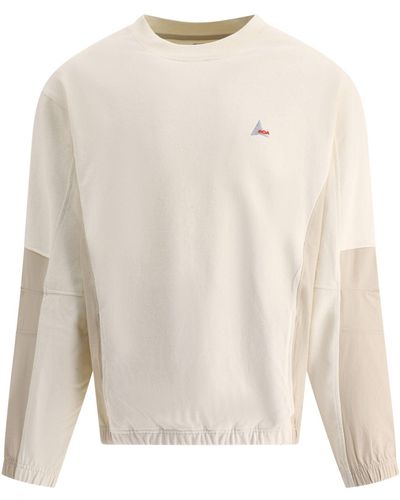 Roa Sweat-shirt "Plonge Crewneck" - Blanc