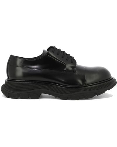 Alexander McQueen Alexander Mc Queen "Tread" allacciato - Nero