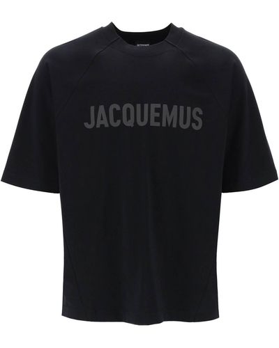 Jacquemus La camiseta de error tipográfico - Negro