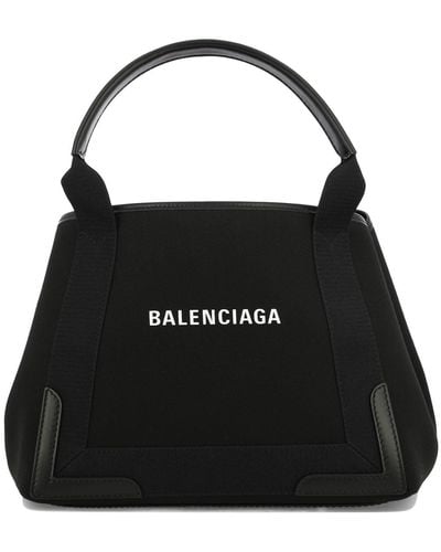 Balenciaga Cabas Shopper Met Logo - Zwart
