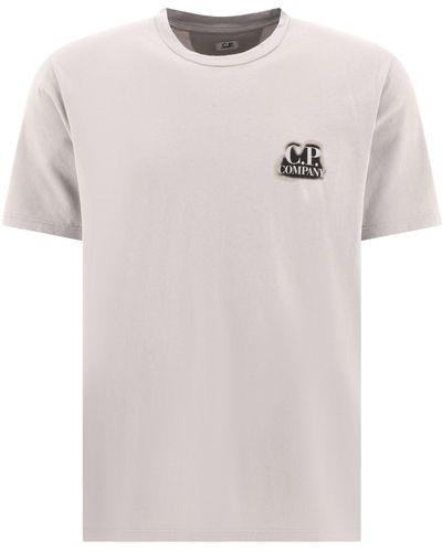 C.P. Company C.p. Bedrijf "british Sailor" T -shirt - Wit