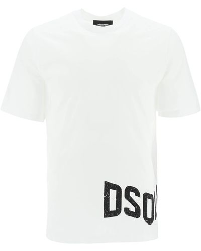 DSquared² D2 Slouch T -Shirt - Weiß
