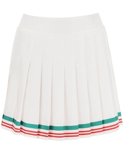 Casablancabrand Casaway Mini jupe de tennis - Blanc