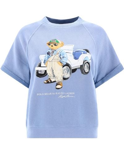 Polo Ralph Lauren "Polo Bear" Sweatshirt - Blau