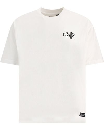 Levi's Grafische T -shirt - Wit