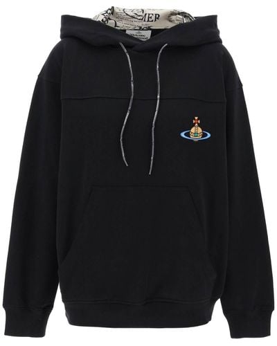 Vivienne Westwood Kapuze -Sweatshirt - Schwarz