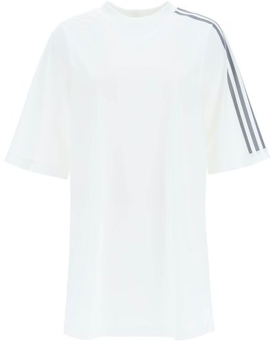 Y-3 Mini vestido de tee - Blanco