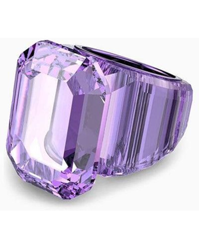 Swarovski Lucent Purple Cocktail Ring - Paars