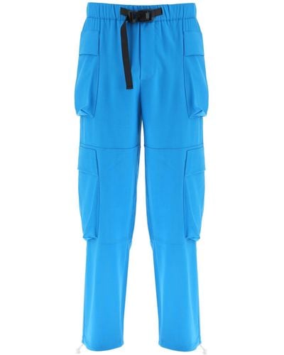 Bonsai Pantalones de carga de lana de - Azul