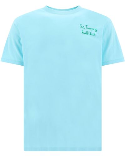 Mc2 Saint Barth Portofino T -Shirt - Azul