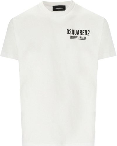 DSquared² Cersio 9 cool fit weißes T -Shirt