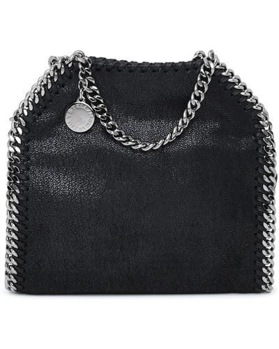 Stella McCartney Stella Mc Cartney Polyester Mini Falabella Bag - Black