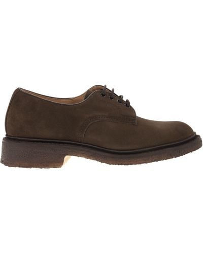 Tricker's Daniel Suede Leather Lace Up - Brown