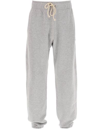 Autry Jogger in Cotton French Terry - Grau
