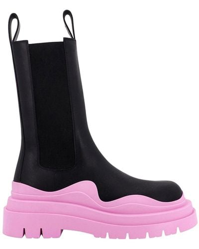 Bottega Veneta Shoes > boots > chelsea boots - Violet